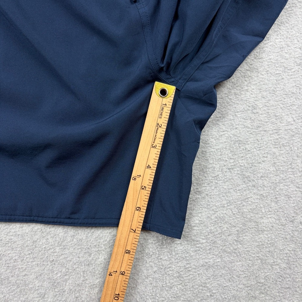 Rhoback Grit Gym Shorts Mens XL Blue Athletic Performance Stretch Golf Lined 7" - Picture 9 of 9